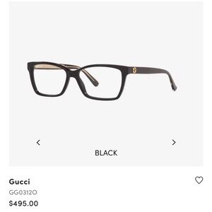 Authentic Gucci Prescription frames